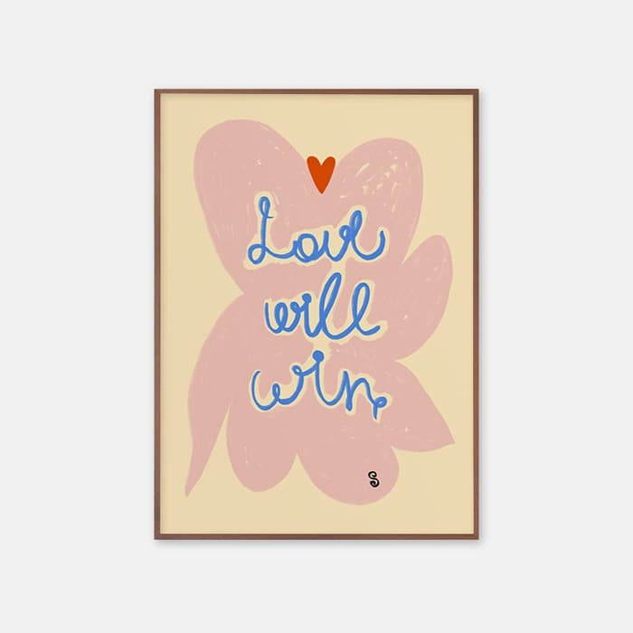 LOVE WILL WIN 포스터 이미지