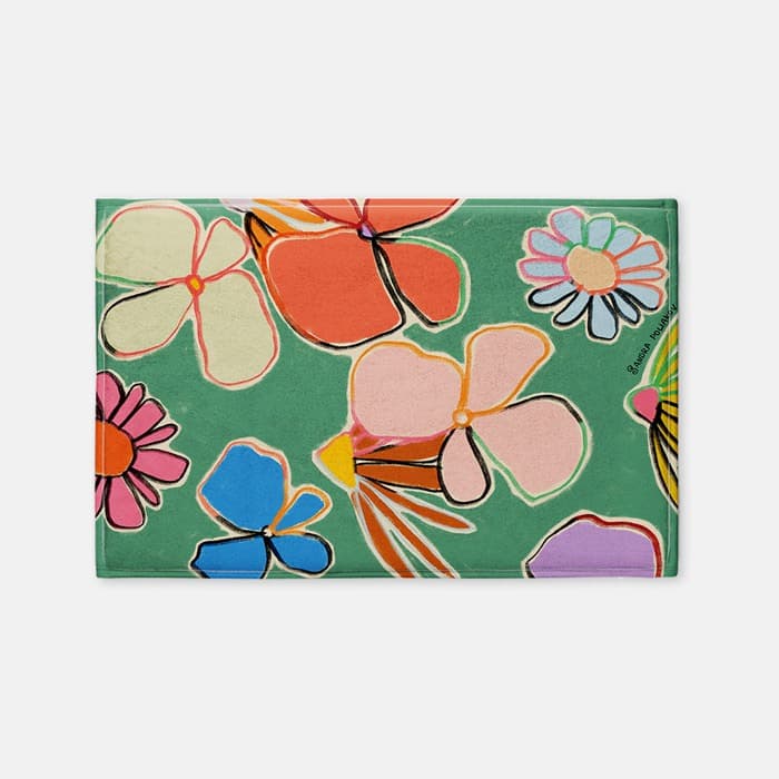 VINTAGE GARDEN GREEN 발매트 이미지