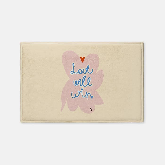 LOVE WILL WIN 발매트 이미지