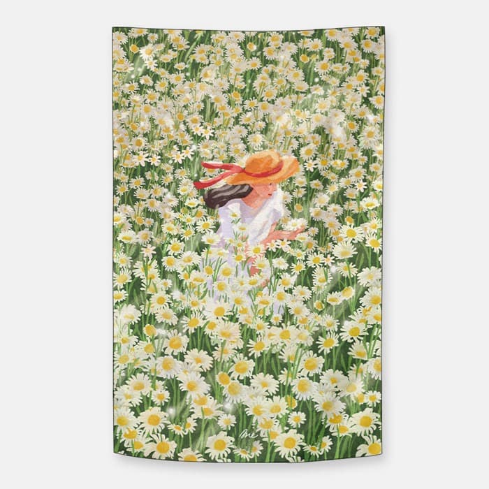 Daisies 쉬폰 패브릭 포스터 이미지