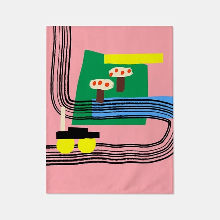 country road 프리미엄 거실 러그 M(150x200cm) 이미지