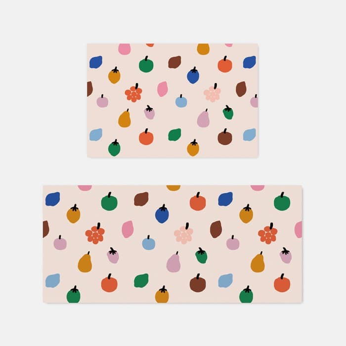 Tutti frutti 소프트 규조토 발매트, 주방매트 이미지