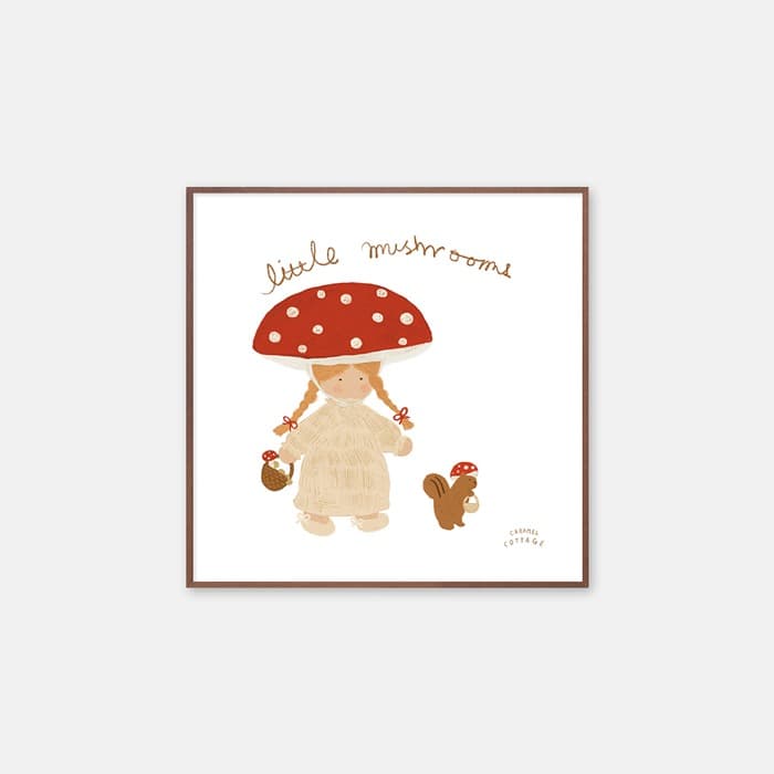 [NEW] little mushroom 포스터 이미지