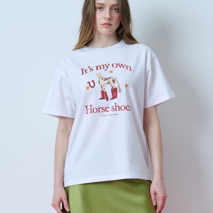 [26SS] Red boots 반팔티셔츠 이미지