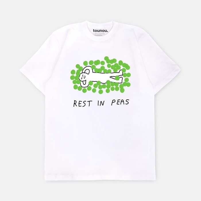 Rest in peas 반팔티셔츠 이미지