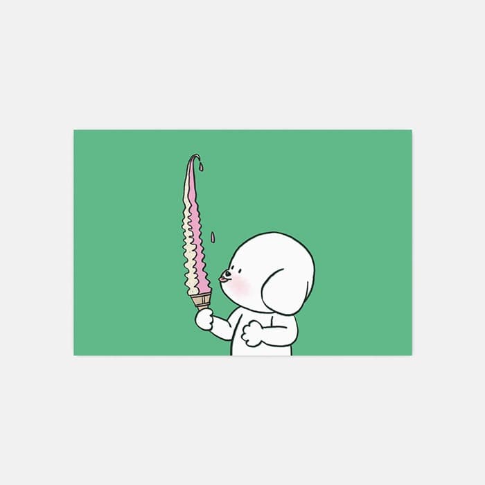[NEW] Long soft ice cream 소프트 규조토 발매트 이미지