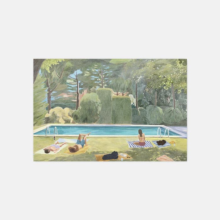 [NEW] By the swimming pool 소프트 규조토 발매트 이미지