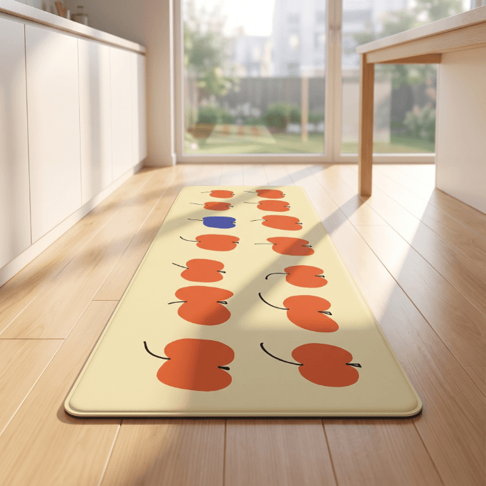 Apples 02 pvc 주방매트 이미지