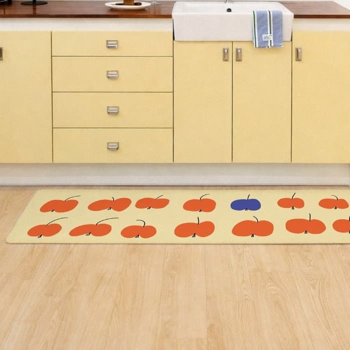 Apples 02 pvc 주방매트 이미지
