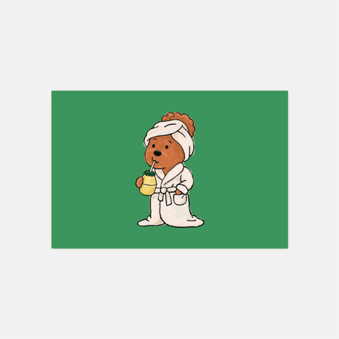 목욕후 소프트 규조토 발매트 이미지