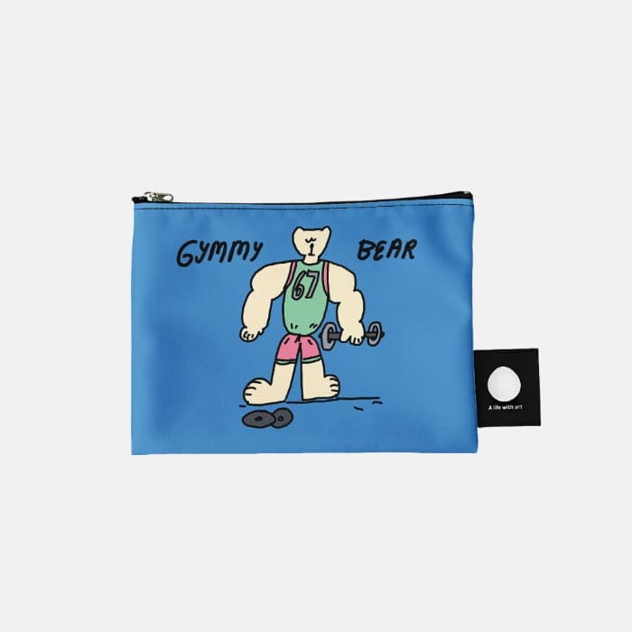 Gym bear 파우치 이미지