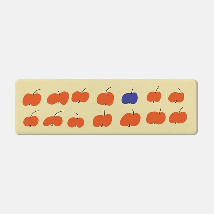 Apples 02 pvc 주방매트 이미지