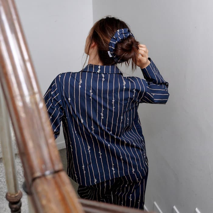 이토 아사 작가, 자개 단추 스크런치 이미지
