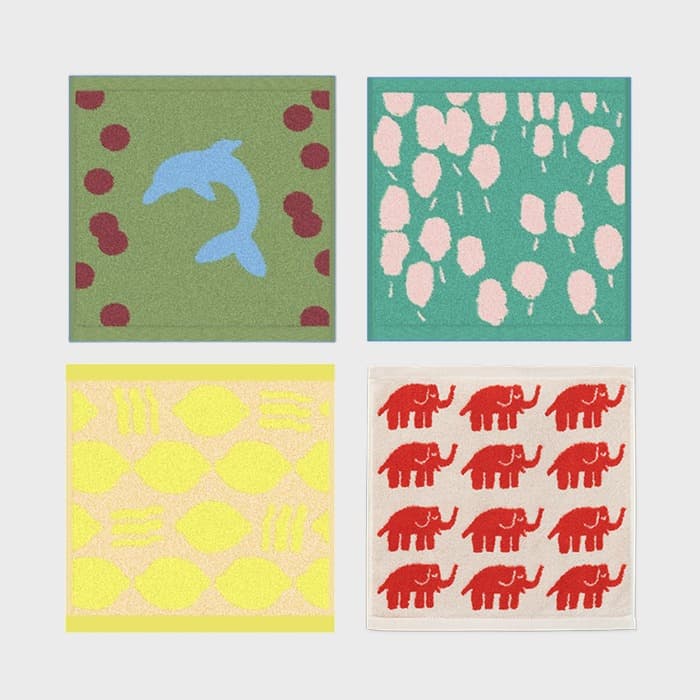 핸드타월 골라담기 4p set (패키지 증정) 이미지