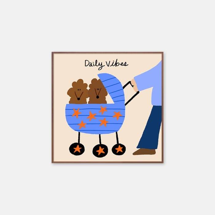 Daily vibes 포스터 이미지