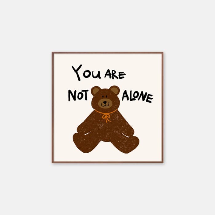 You are not alone 포스터 이미지