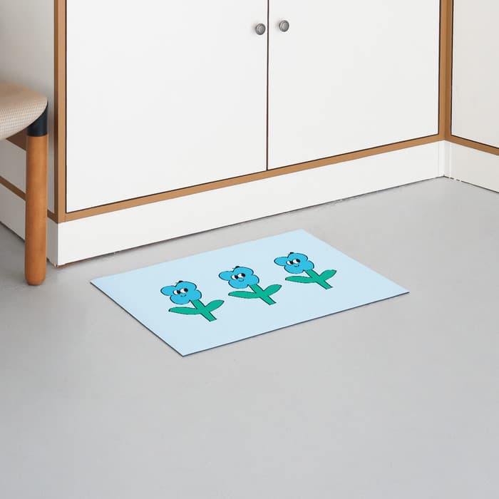 Pattern flower 1 소프트 규조토 발매트 이미지