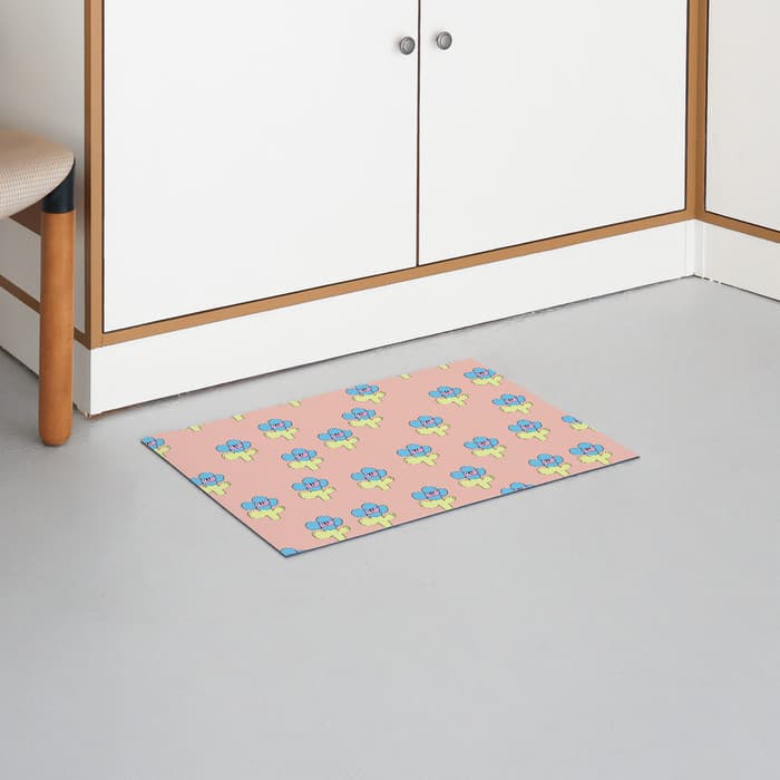 Pattern flower 2 소프트 규조토 발매트 이미지