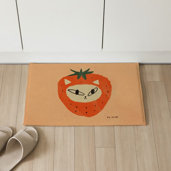 strawberry kitten 발매트 이미지