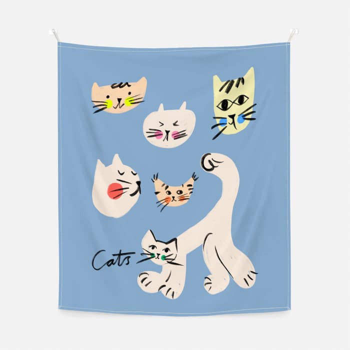 cats 패브릭 포스터 대형 이미지