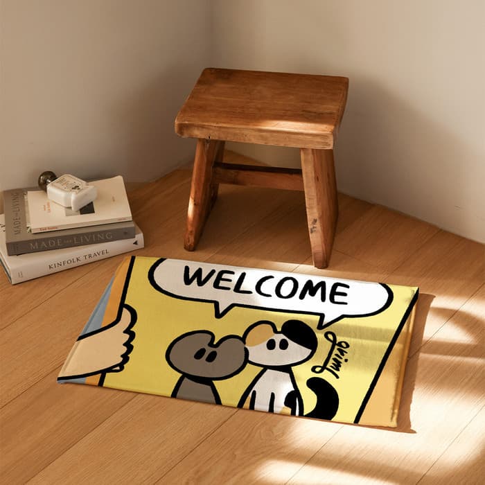 WELCOME 발매트 이미지