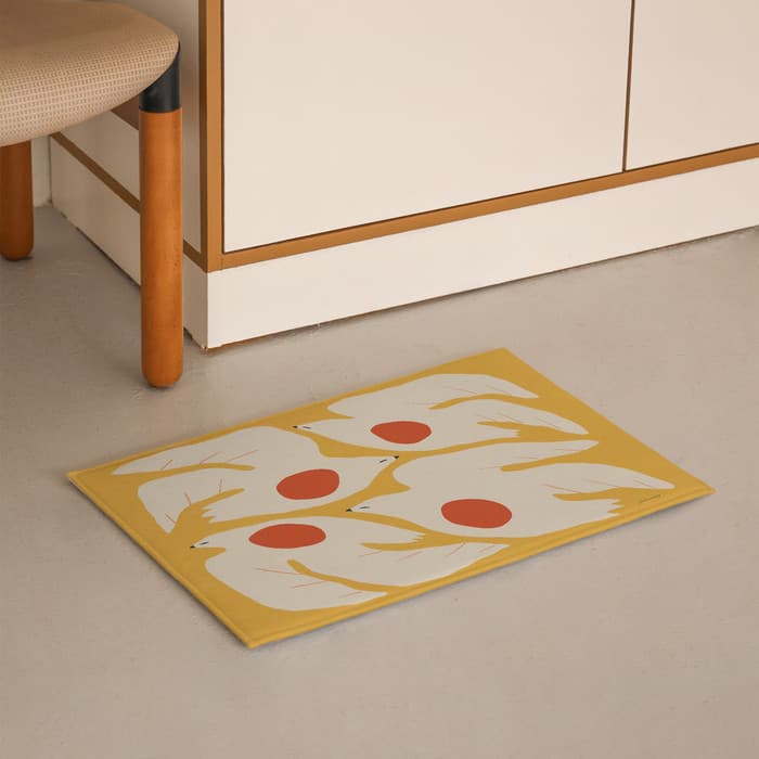Four Suns Yellow 발매트 이미지
