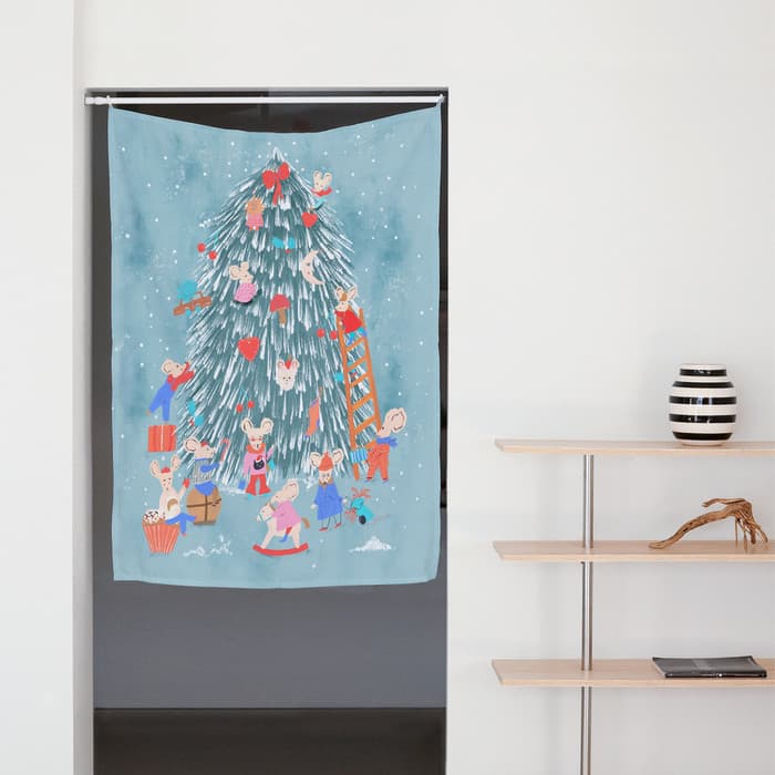 Christmas Tree 패브릭 포스터 대형 이미지