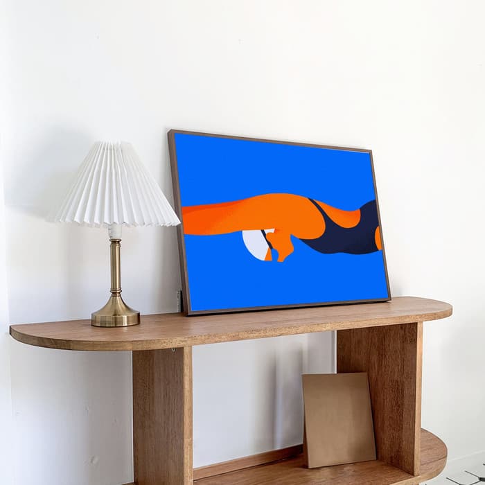 BLUE 포스터 이미지