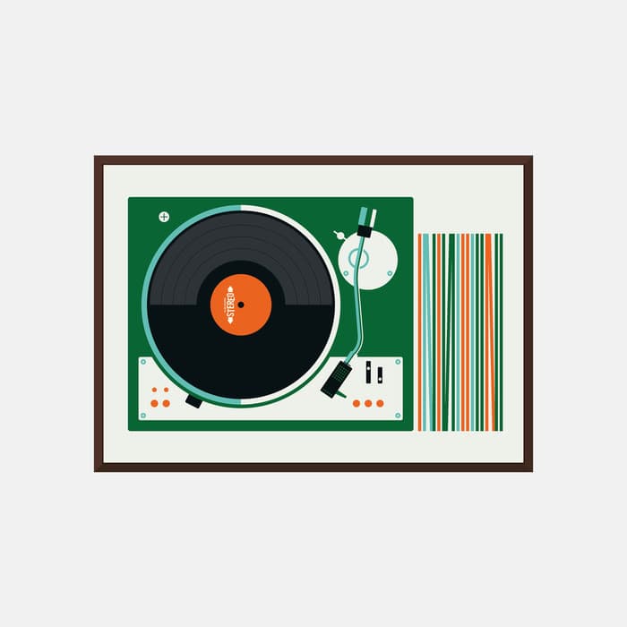 Record player 포스터 이미지