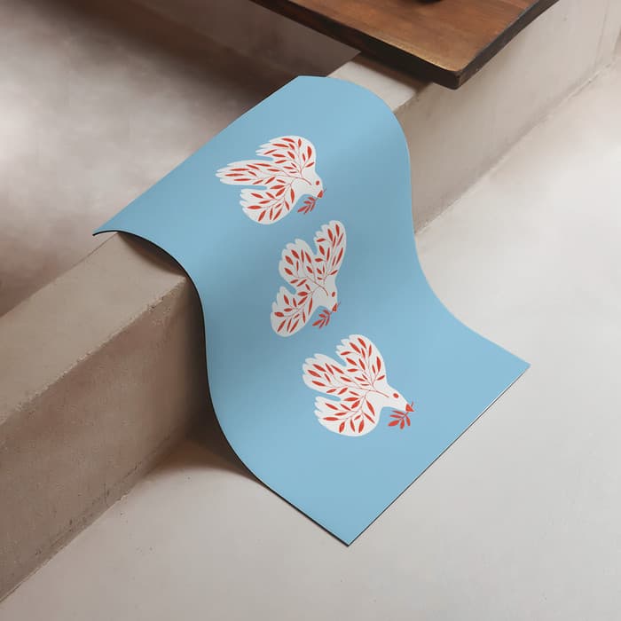 Dove of Peace 소프트 규조토 발매트 이미지