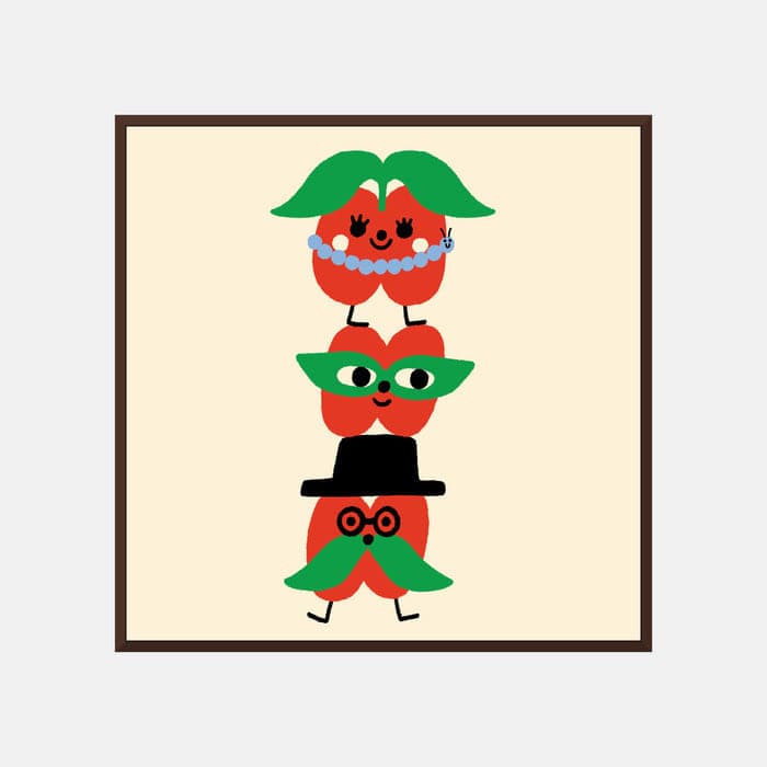 THREE APPLES 포스터 이미지