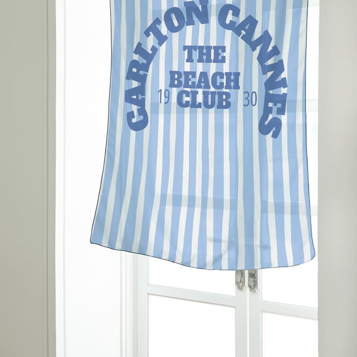 Carlton Cannes – The Beach Club 쉬폰 패브릭 포스터 이미지
