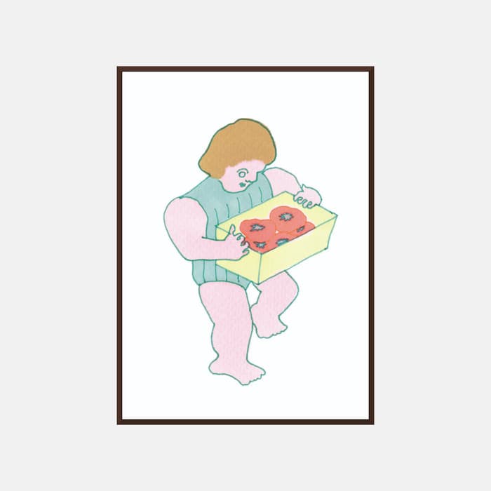 A Boy with a Tomato Box 포스터 이미지