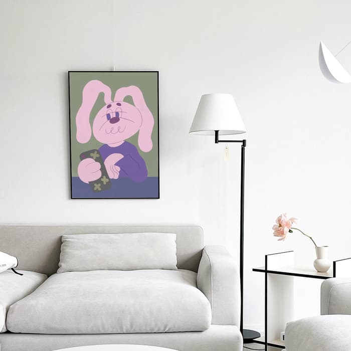 pink rabbit 포스터 이미지