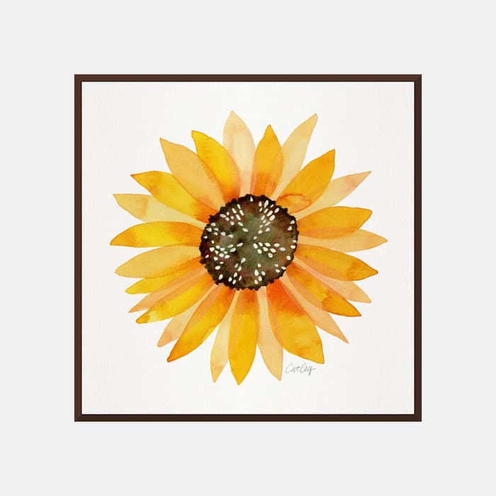 SingleSunflower_Yellow 포스터 이미지