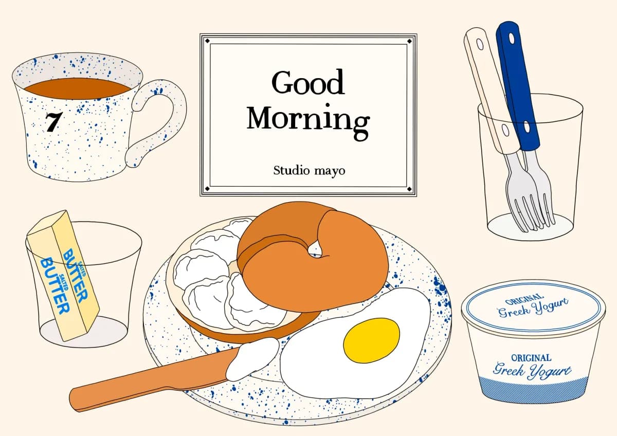 A morning with a Bagel