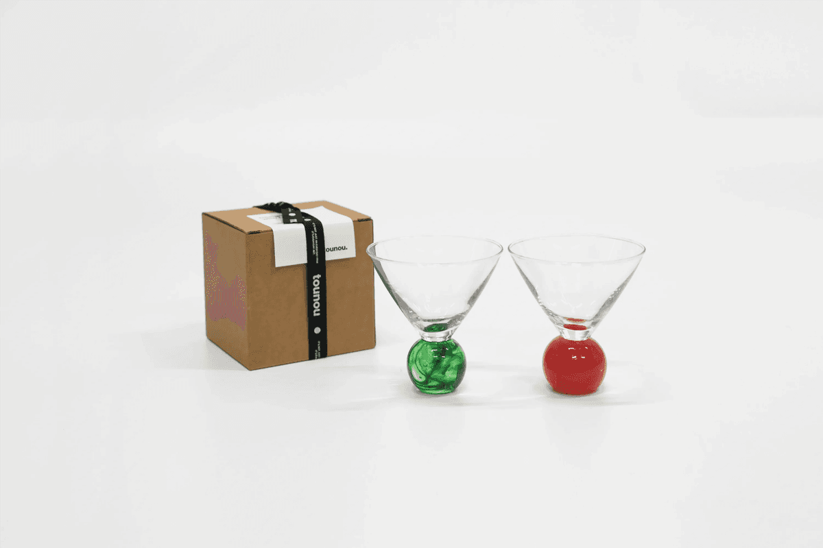 프리미엄 오라 글라스 잔 2P SET