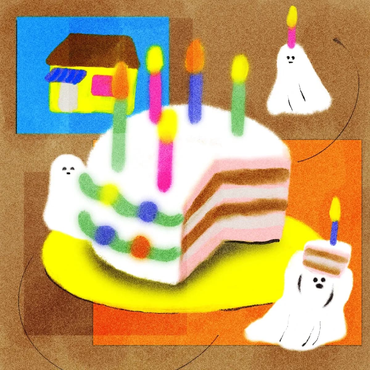 Cake Ghosts