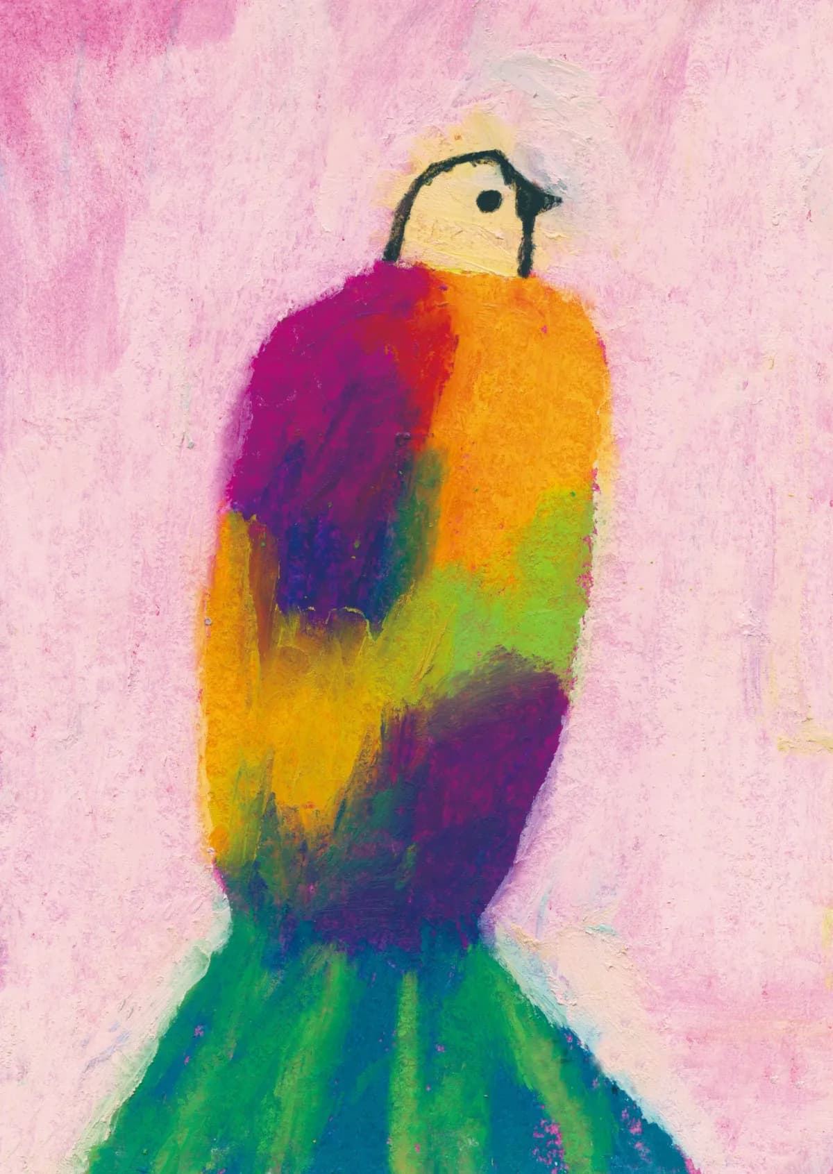 Colorful bird