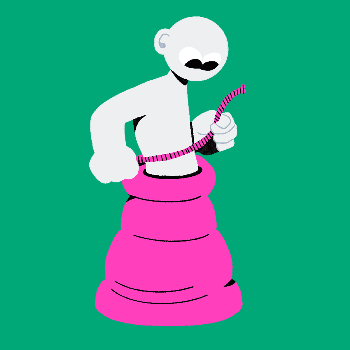 번데기와 죄 (sinner with larvae)