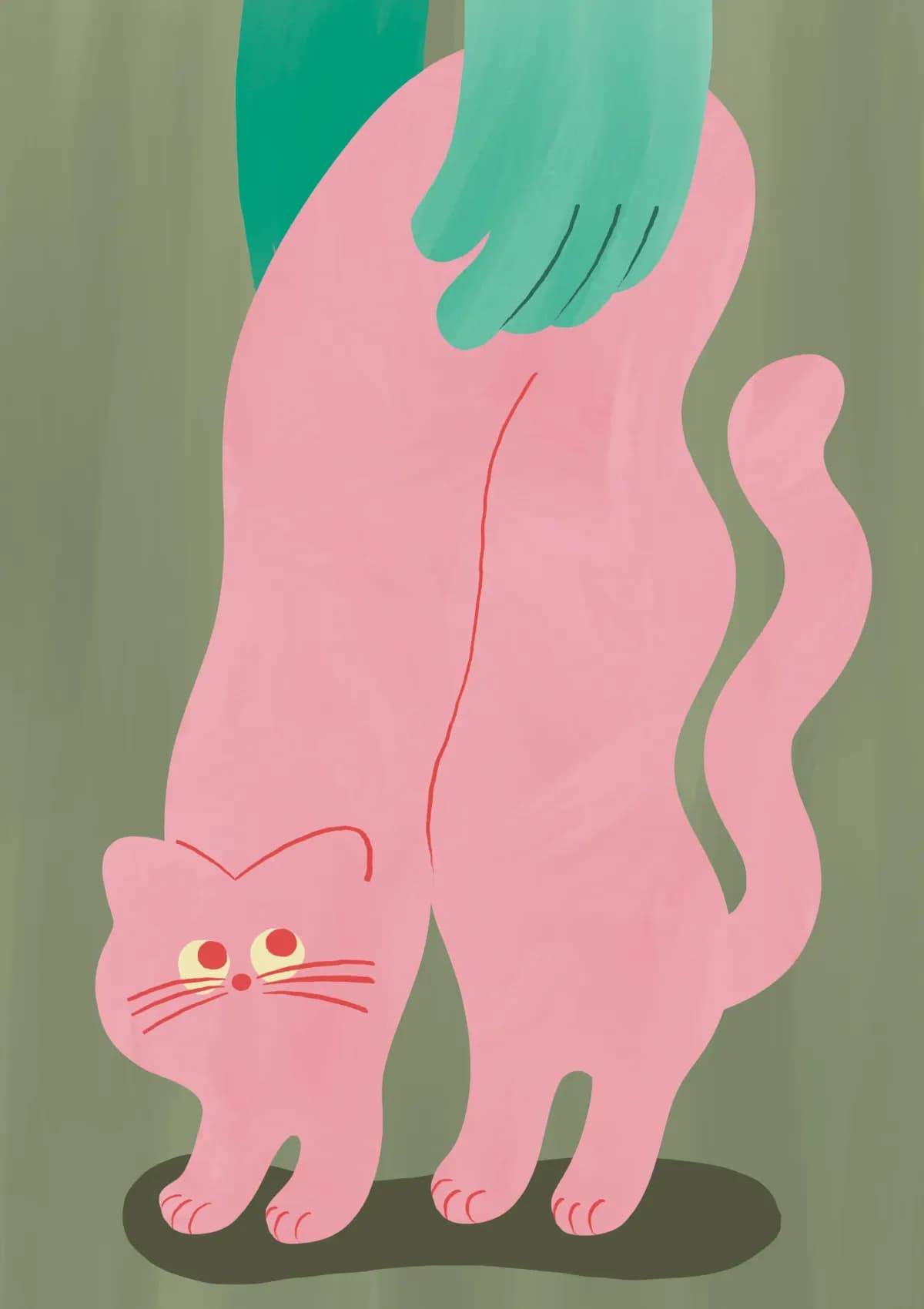 고양이는 흐물해