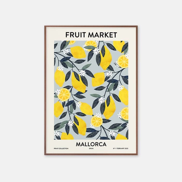 마요르카 과일 시장 / Mallorca Fruit Market 포스터 이미지