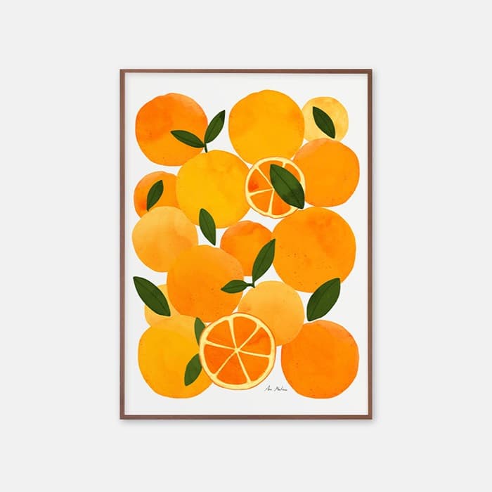 Still Life of Oranges 포스터 이미지