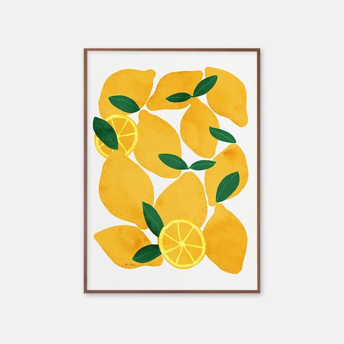 Still Life of Lemons 포스터 이미지