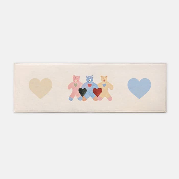 love bears 주방매트 러너, 러그 이미지