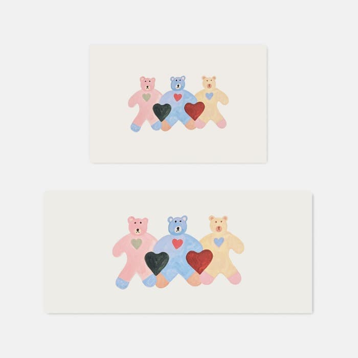 love bears 소프트 규조토 발매트, 주방매트 이미지