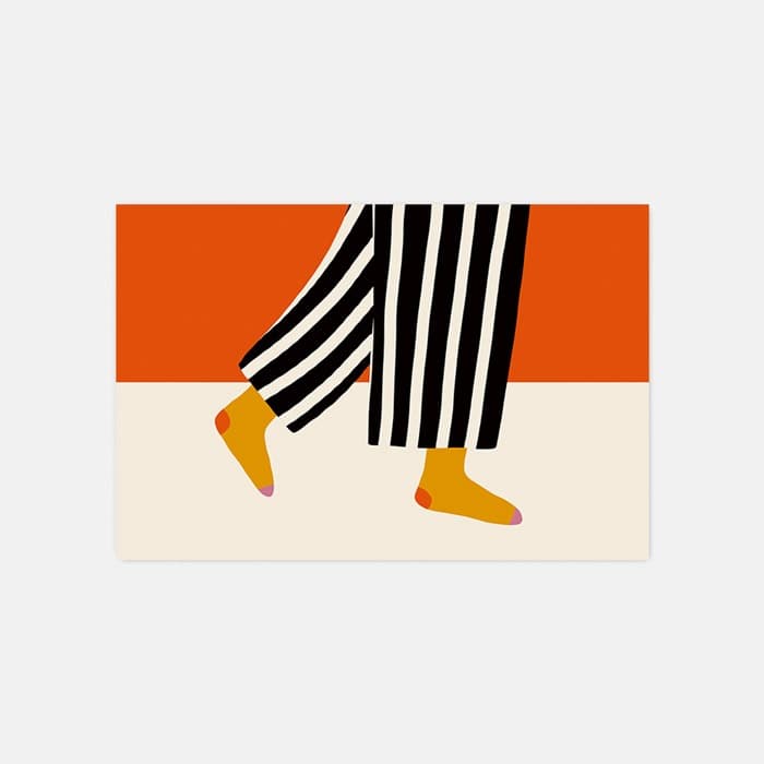 Stripy pants 소프트 규조토 발매트 이미지